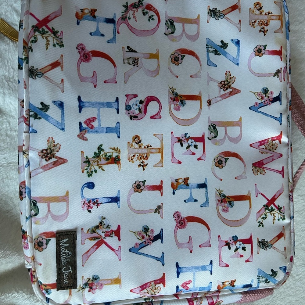 Matilda Jane Floral Alphabet Kids Lunchbox